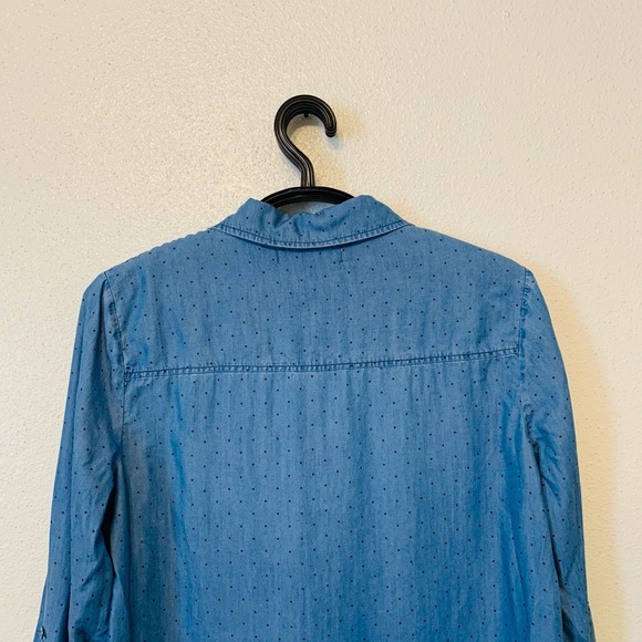 Love 8 Tunic Polka Dot Top Shirt - Picture 12 of 14